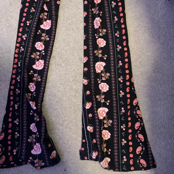 Floral bootcut leggings - Picture 2 of 3